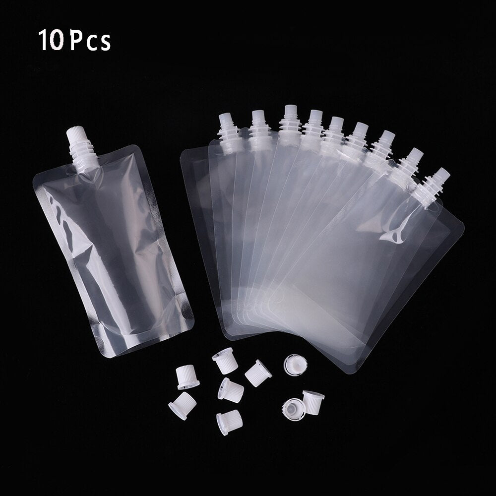 10pcs 200/300/500ml Clear Party Supplies