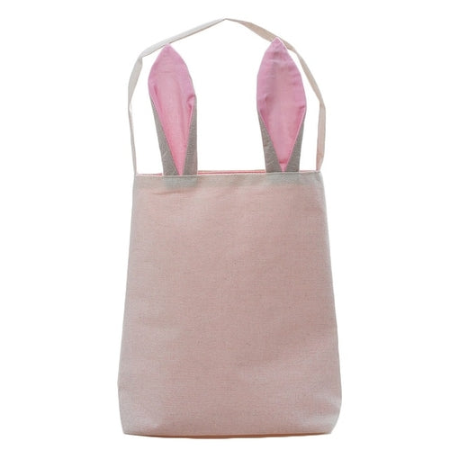 12Styles Easter Bunny Ear Bag Cotton/Jute Holiday