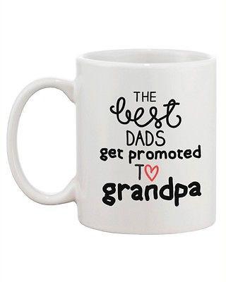 Father's Day Grandpa Coffee Mug - Best Dads Get