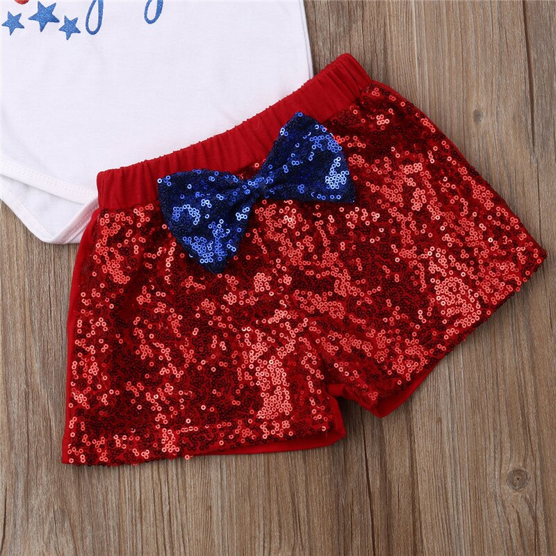 Fashion Newborn Baby Girl Boys 4th of July Clothes