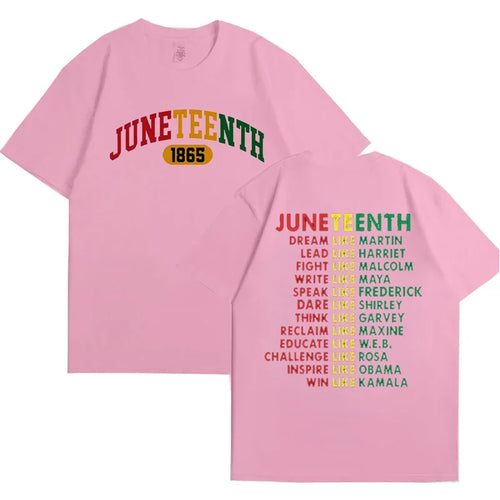 Juneteenth T-Shirt for Women Men's T-ShirtsUnisex Juneteenth 1865