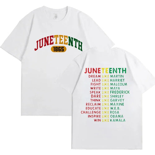 Juneteenth T-Shirt for Women Men's T-ShirtsUnisex Juneteenth 1865