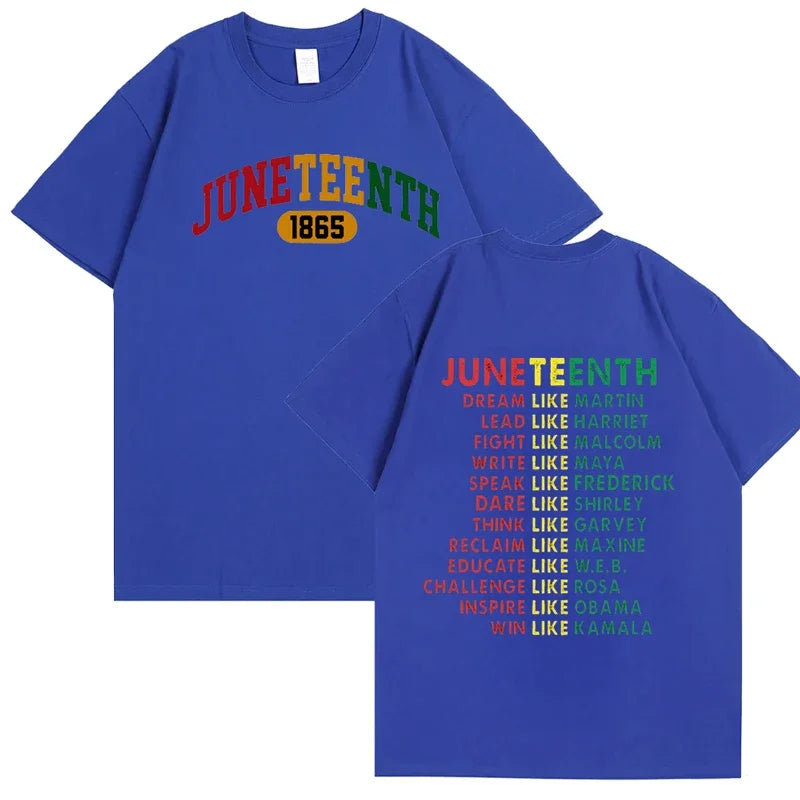 Juneteenth T-Shirt for Women Men's T-ShirtsUnisex Juneteenth 1865