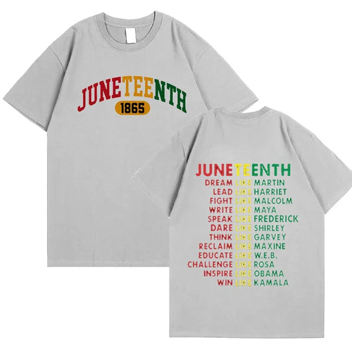 Juneteenth T-Shirt for Women Men's T-ShirtsUnisex Juneteenth 1865