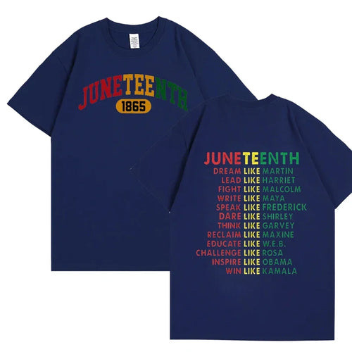 Juneteenth T-Shirt for Women Men's T-ShirtsUnisex Juneteenth 1865