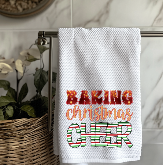 Baking Christmas Cheer Kitchen Towel