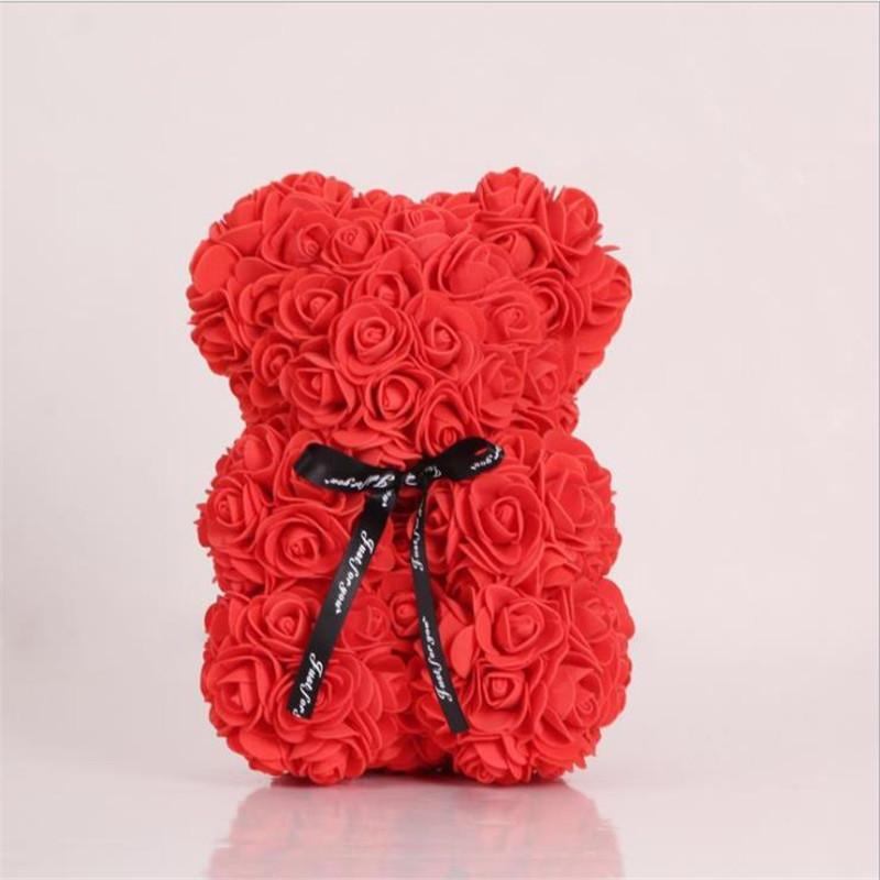 Valentine's Day Gift PE Rose Bear Toys Stuffed Full Of Love Romantic